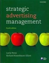 Strategic advertising management - Percy, Larry